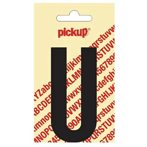  Nalepka Pickup (Motiv: U, črne barve, višina: 90 mm)