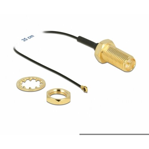 Delock brezžična antena-kabel rpsma m/ MHF&reg; 0,35m 90478, (21298908) Cene