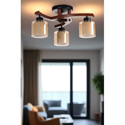Opviq Luster 2594074, Crna i bež Cijene