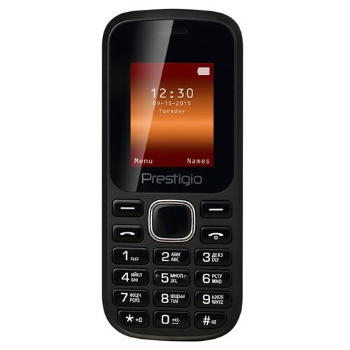 Prestigio Wize B1 PFP 1180 DUO crni, 1.8 600mAh DualSIM mobilni telefon Slike