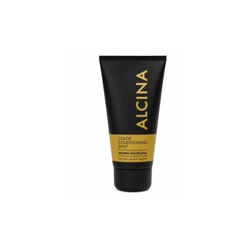 ALCINA Color Conditioning Shot regenerator za toniranje za plavu kosu Gold 150 ml Slike