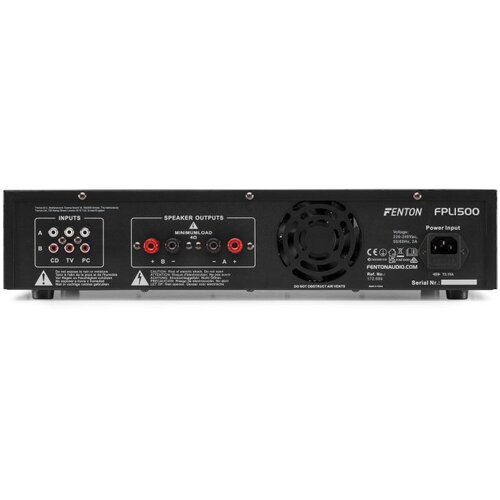 Power dynamics FPL1500 digitalni ojačevalnik 2X 1500W, Bluetooth ter USB predvajalnik - - Audio-Kondric Slike