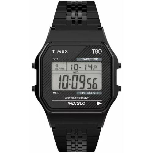 Timex Ročna ura T80 TW2R79400 Črna