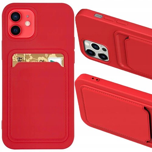 HURTEL Futrola Card Case za Samsung Galaxy S21 Ultra 5G - Crvena Cene