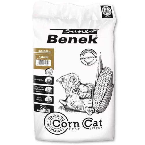 Benek Super Corn Cat Golden - 35 l (cca 22 kg)