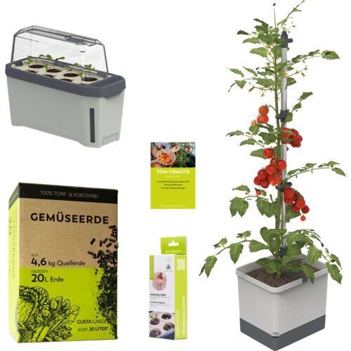 Gusta Garden TOM TOMATO Starter Set - svetlo siva Slike