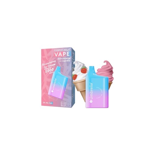 Umbrella 5000 Puffs Strawb.Ice Cream 20mg Cijene