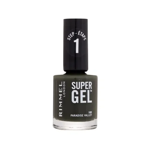 Rimmel London Super Gel STEP1 lak za nokte 12 ml nijansa 102 Paradise Valley