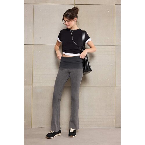 TRENDYOLMILLA dečje pantalone Twoss26Pl00004, Antracit-Siva Cene