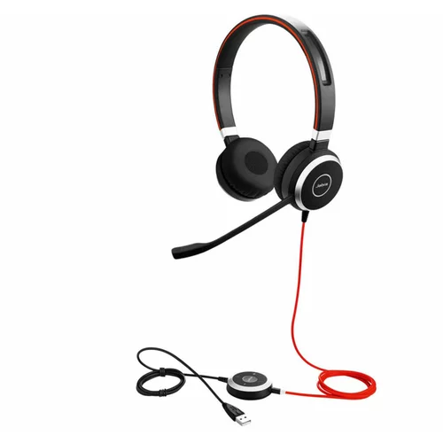 Jabra naglavne slušalke z mikrofonom Evolve2 40 UC (2309663), žične