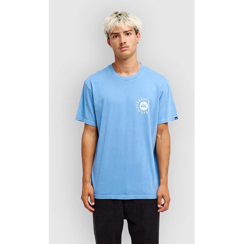 Quiksilver Evo Neon Blue T-Shirt quiet harbor Cene