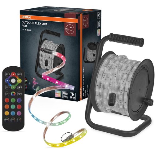 Osram LED RGB prigu&amp;scaron;iva spolja&amp;scaron;nja traka FLEX 20m LED/135W/230V IP65 + DO Slike
