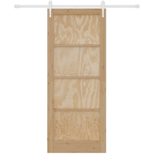  Klizna vrata ORKDAL Prirodna i bijela 86 x 211 cm Slike