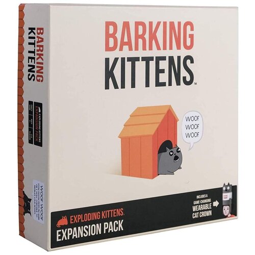 Exploding Kittens društvena igra 3rd expansion - barking kittens Cene