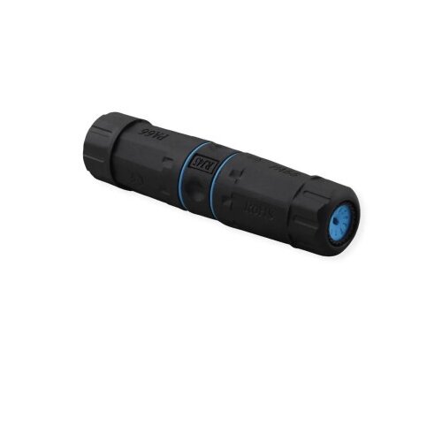 Secomp Value RJ45 Modular Coupler Cat.6A/Cl.EA, STP, Dust/Waterproof, crna ( 5952 ) Slike