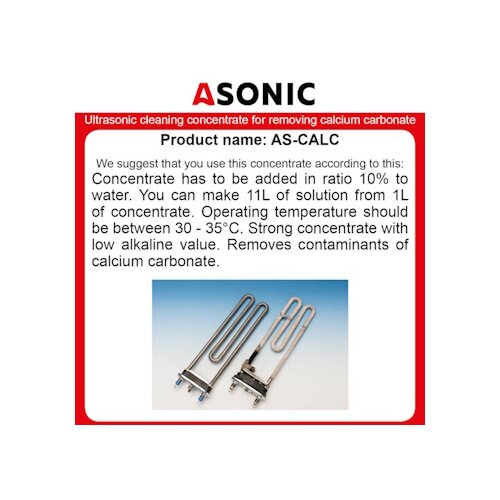 Asonic ultrazvučni koncentrat za čišćenje 1l AS-CALC-1 Cene