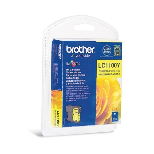 Brother Kartu&scaron;a LC1100Y, yellow, 325 strani DCP6690 MFC6490/6890/5895/490 DCP385/593 Cene