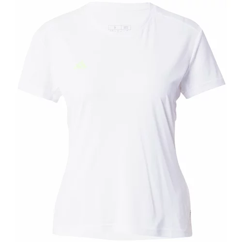 Adidas Tehnička sportska majica 'Adizero Essentials ' limeta / bijela