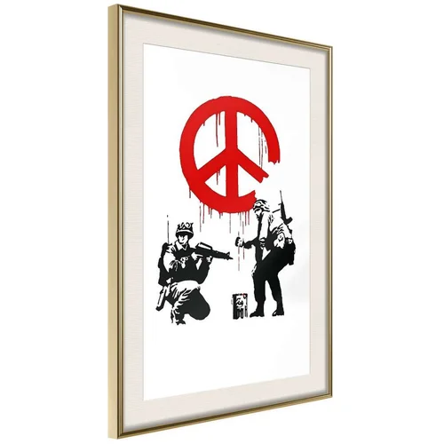  Poster - Banksy: CND Soldiers I 30x45