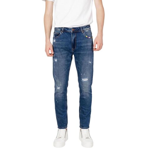 Gianni Lupo Jeans straight BRUCE REGULAR SLIM FIT GL6538Q Modra Slike