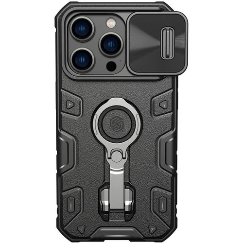 Nillkin Maska za telefon Cam Shield Armor Pro za iPhone 14 Pro (6.1) crna Slike