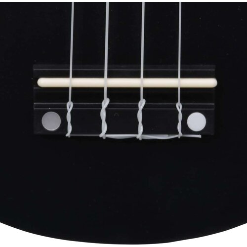 VidaXL Set dječjeg ukulelea Soprano s torbom crni 23 &amp;quot; Slike