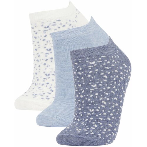 Defacto Women 3 Pack Cotton Booties Socks Cene