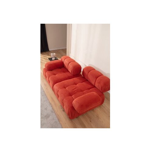 Atelier Del Sofa L1 1R Doblo Sofa, 2 Sedi&amp;scaron;ta, Narandžasta Slike