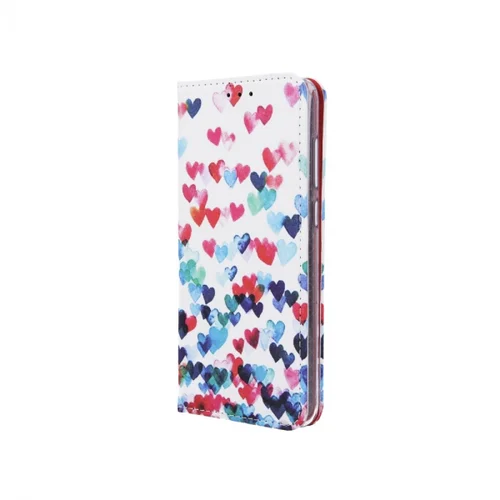  preklopna torbica Samsung Galaxy A7 2018 A750 - s srčki (Hearts)