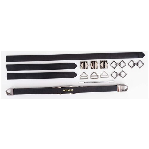 LOCKINK Adjustable Spreader Bar Set - black Slike