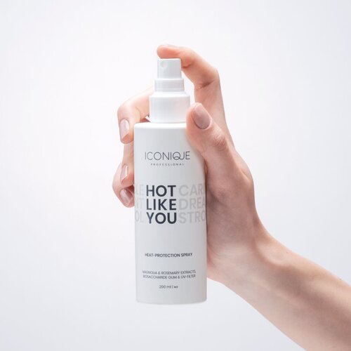 ICONIQUE Professional HOT LIKE YOU Heat-protection za&amp;scaron;titni sprej za toplinsku obradu kose 200 ml Slike