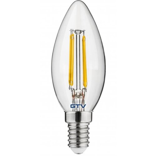 Gtv Žarulja sa žarnom niti s toplim svjetlom E14, 4 W &amp;ndash; Slike