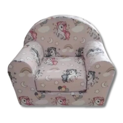 Dečija foteljica na razvlačenje Baby Unicorn Roze Cene