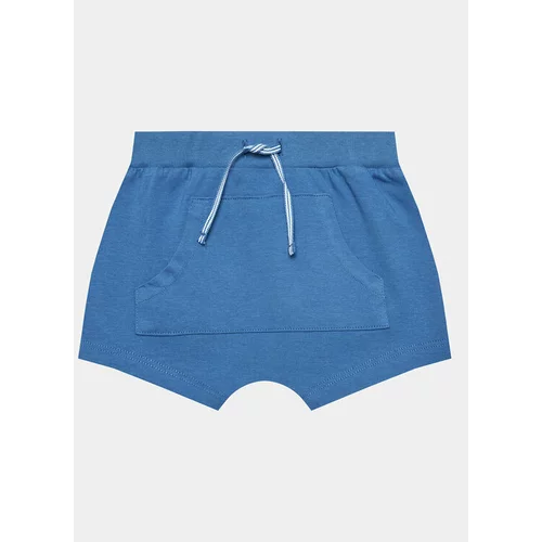 United Colors Of Benetton Kratke hlače iz tkanine 3BL0A9006 Modra Regular Fit
