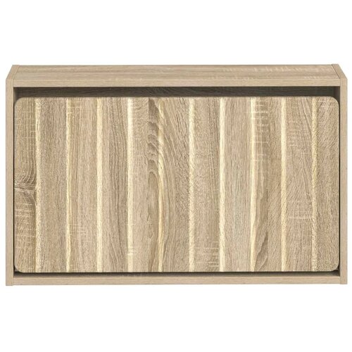  Ormar za cipele na zidu ZWOLLE 71 x 17 x 43 cm Hrast sonoma - Hrast sonoma Slike