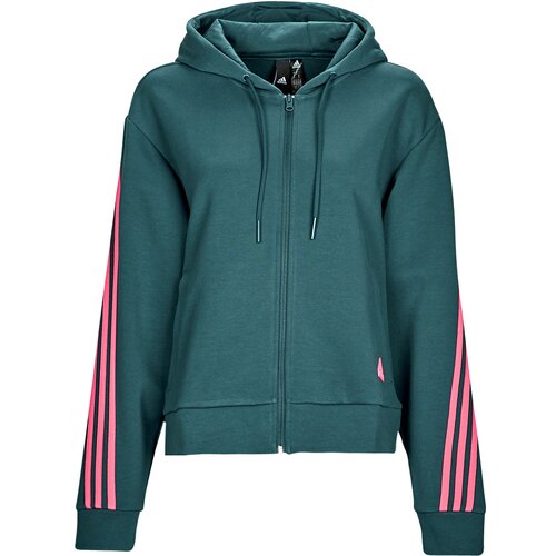 Adidas Puloverji FI 3S FZ Modra Slike