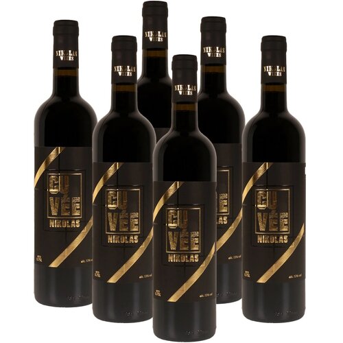 Nikolas Wines vino crveno cuvee 0.75l, 6 komada Slike