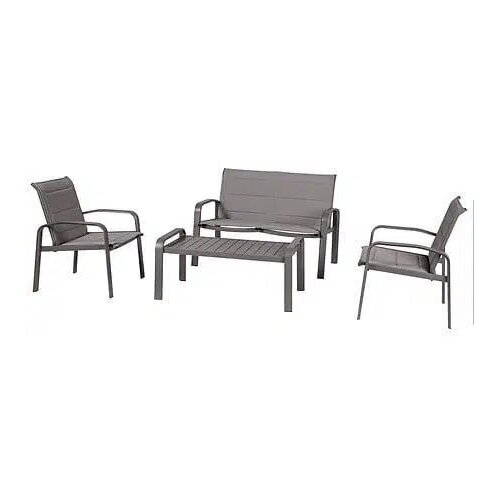 Hesperide SET VRTNOG NAMJE&amp;Scaron;TAJA ELYN 64X31X116CM ALUMINIJ/PVC/POLIETILEN/POLIURETAN SMEĐA 4/1 Slike