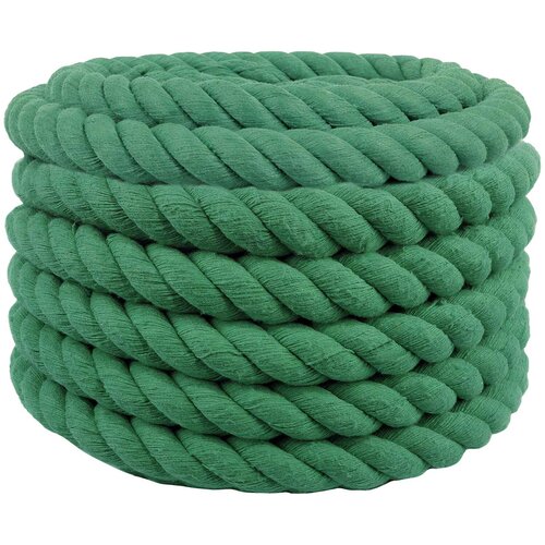  Pamučno uže 40 mm 25 m Zelena 100% Pamuk Slike