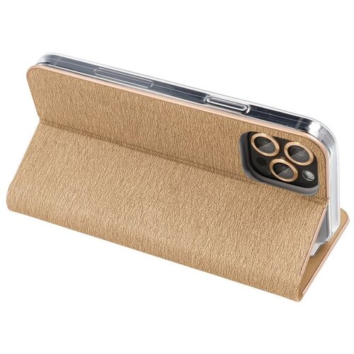 Oem LUNA Book Gold preklopna futrola za Samsung Galaxy A57 5G gold Slike