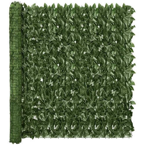 vidaXL Balkonski zastor sa zelenim li&scaron;ćem 300 x 150 cm Cijene