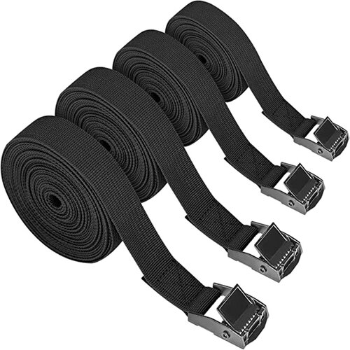 INF Paket 4 napenjalnih trakov Black, (21247217) Cene