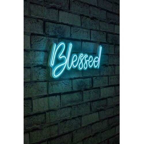 Wallity Zidna LED dekoracija Blessed, 375 cm, IP67, 12V, Plava Cene