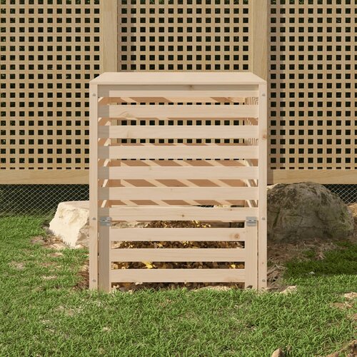 vidaXL Kompostnik 82,5x82,5x99,5 cm trdna borovina Cene