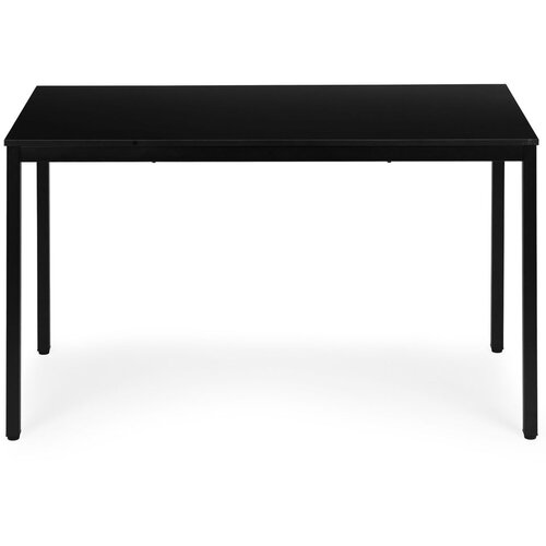 Modern Home stol za kuhinju i blagovaonicu za 4&amp;ndash;5 osoba / računalni stol 120 &amp;times; 60 cm, crni Slike