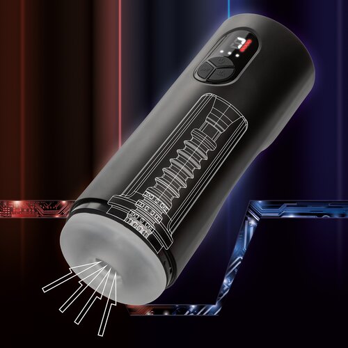 California Exotics Bionic Sucking and Vibrating Masturbator Black Cijene