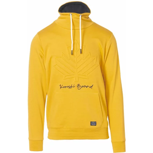 KOROSHI Sweater majica žuta