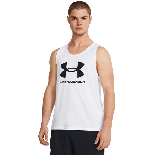 Under Armour majica bez rukava sportstyle logo white m Cijene