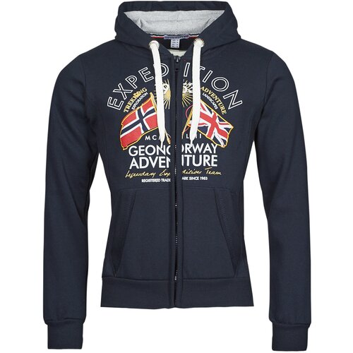Geographical Norway Puloverji FLEPTO Modra Slike