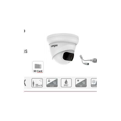  DOME POE AI‐IP KAMERA 2.0MP 2.8MM STARLIGHT + SD CARD SLOT LPDSISP200 Cijene
